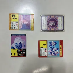Dragon Ball Trading Card Set Holos Retro Goku Vegeta Freezin Used - Image 2