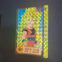 Dragon Ball Z Carddass Saiyan 3 Goku Super Battle Card Set Used - Image 4