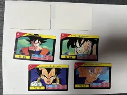 Dragon Ball Z Card Set Super Barcode Wars 64 Cards Carddass Used - Image 2