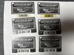 Dragon Ball Z Card Set Super Barcode Wars 64 Cards Carddass Used - Image 3
