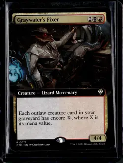 Graywater's Fixer - 72 - OTC - NM - MTG Magic the Gathering - Image 1