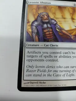 Leonin Abunas NM, English MTG Mirrodin - Image 2