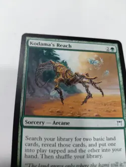 Magic the Gathering MTG Kodama's Reach (225) Champions of Kamigawa NM - Image 2