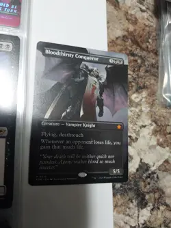 Mtg Bloodthirsty Conqueror - Image 1