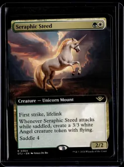 Seraphic Steed - 364 - OTJ - NM - MTG Magic the Gathering - Image 1
