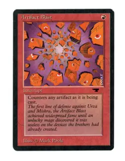 Artifact Blast - MTG Magic the Gathering - Antiquities NM - Image 1