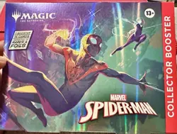 Magic The Gathering Marvel Spider-Man Collector Booster Box Sealed MTG 2025 - Image 1