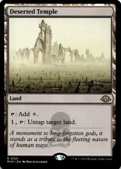 MTG Deserted Temple (301) | NM | Modern Horizons 3 (MH3) - Image 1