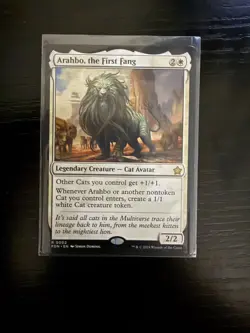 ARAHBO, THE FIRST FANG Magic MTG Foundations - Image 1