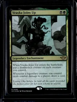 Vraska Joins Up - 236 - Foil - OTJ - NM - MTG Magic the Gathering - Image 1