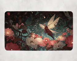 Faerie Queen Enchanted Garden Fairy Wings Magic Gathering Commander MTG Playmat - Image 1