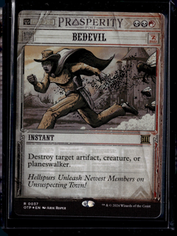 Bedevil - 37 - Foil - OTP - NM - MTG Magic the Gathering - Image 1