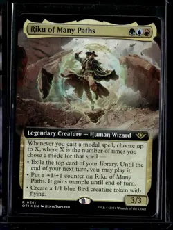 Riku Of Many Paths - 361 - Foil - OTJ - NM - MTG Magic the Gathering - Image 1