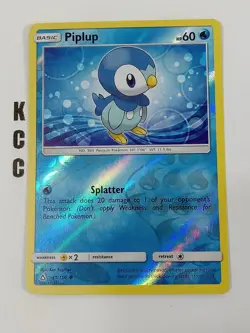 Piplup 31/156 Ultra Prism Reverse Holo Pokemon TCG - Image 1