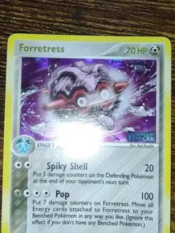 Pokemon Forretress 6/115 Ex Unseen Forces Reverse Holo Rare - Image 3