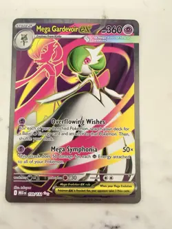 Mega Gardevoir EX 159/132 Full Art NM/M Mega Evolution Pokemon Card - Image 1