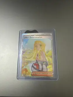 Lillie's Determination SIR 184/132 Mega Evolutions Pokemon NM Amazing Condition - Image 1