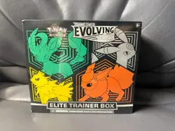 Pokemon TCG Sword and Shield Evolving Skies Elite Trainer Box ETB - Small Rip - Image 1