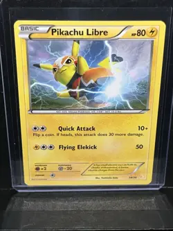 Pokemon TCG Pikachu Libre Non Holo 14/30 XY Trainer Kit NM - Image 1