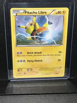 Pokemon TCG Pikachu Libre Non Holo 14/30 XY Trainer Kit NM - Image 2