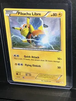 Pokemon TCG Pikachu Libre Non Holo 14/30 XY Trainer Kit NM - Image 3