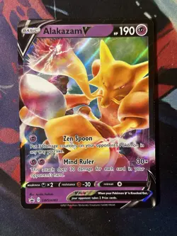 Pokemon - Alakazam V SWSH083 Sword & Shield Promo - LP - Image 1