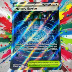 Pokemon TCG Mystery Garden 172/132 Ultra Rare ME01 Mega Evolution Card NM - Image 1