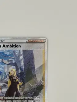 Cynthia's Ambition Full Art Holo - GG60/GG70 - Pokemon TCG Crown Zenith - NM - Image 3
