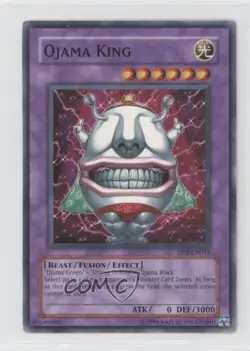 Ojama King Unlimited YuGiOh Chazz Princeton Duelist Pack #DP2-EN015 2006 - Image 1