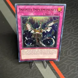 Yugioh Infinite Impermanence RA01-EN075 Ultra Rare 1st Edition NM - Image 1
