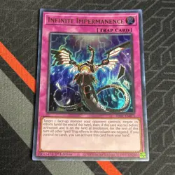 Yugioh Infinite Impermanence RA01-EN075 Ultra Rare 1st Edition NM - Image 2