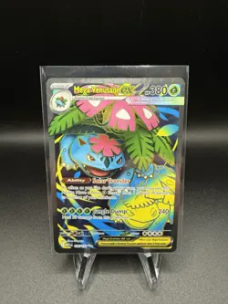 Mega Venusaur EX 155/132 Ultra Rare Mega Evolution ENGLISH Pokemon TCG Card - Image 1