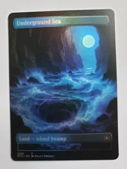 Underground Sea FOIL Original Dual Land Proxy Card Custom Art Design - Image 3