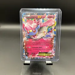 Diancie EX XY43 Black Star Promo Pokemon Card MP - Image 1