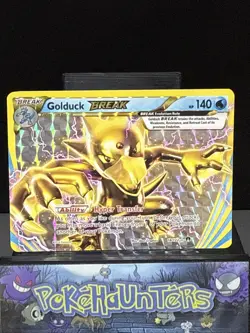 Pokemon Card Golduck Break 18/122 Ultra Rare XY BreakPoint Near Mint - Image 1