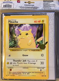 POKEMON 1st Partner Collectors Binder Jumbo Cards 25th Anniv CASE of 12 Display! 820650809606 - Image 3