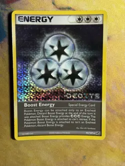 Boost Energy 93/107 Reverse Holo 2005 EX Deoxys Stamped Pokemon Card - Image 2