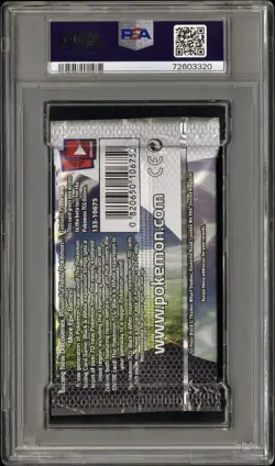 PSA 7 Black And White Base Booster Pack Zebstrika Artwork 2011 Pokemon Card Game - Image 2