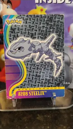 STEELIX TV Animation Edition POKEMON 2001 Trading Card TOPPS #208 - Image 1