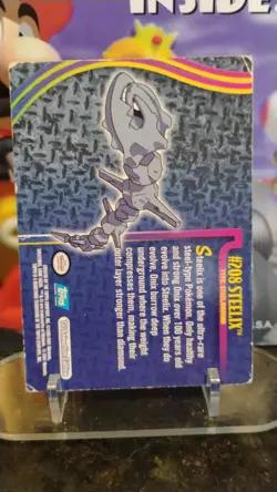 STEELIX TV Animation Edition POKEMON 2001 Trading Card TOPPS #208 - Image 2