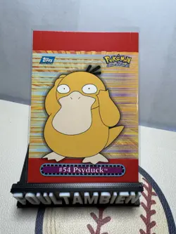 Psyduck 7 of 10 Topps Pokemon pop-up card- nm - Image 1