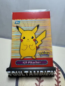 Topps Pokemon Pop up Pikachu Card - Image 1