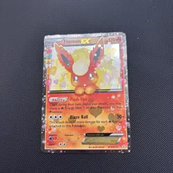 Pokemon TCG Flareon EX RC6/RC32 Generations Holo Rare Card Radiant Collection - Image 1