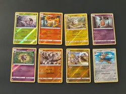 Pokemon TCG SM Cosmic Eclipse Reverse Holo Uncommon Card Lot of 14 - Image 2