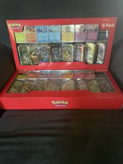 Pokemon TCG 8-Tin Gift Set Collector’s Box factory sealed Trading Card Game. - Image 1