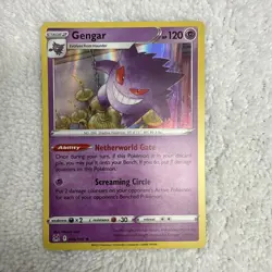 Gengar 66/196 Lost Origin Holo Rare Pokemon Card Pokemon TCG 066/196 NM - Image 1
