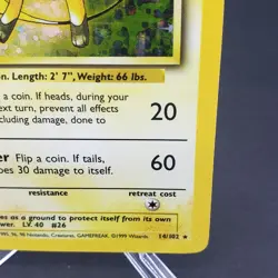 Raichu Base Set 14/102 Pokemon TCG Card Holo Rare WOTC Vintage 1999 - Image 4