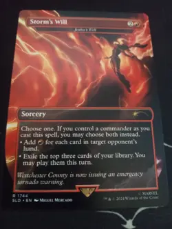 MTG Storm's Will - Jeska's Will [Secret Lair Drop] NM MTG Magic the Gathering - Image 1