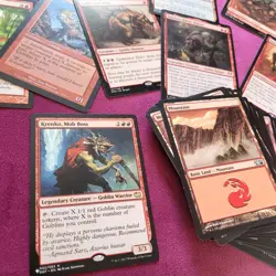 Magic Commander Deck MTG 100 - GOBLINS Pure Mono RED Tribal Popular General - Image 1