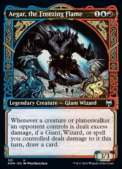 Aegar, The Freezing Flame Commander Deck EDH MTG Giants And Spells - Image 1